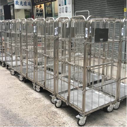 SS304不銹鋼籠車1